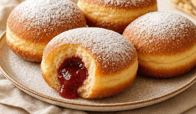 Köstliche Berliner Krapfen: So einfach gelingt das perfekte Rezept!
