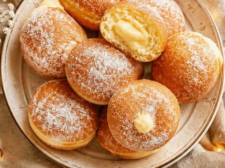 Köstliche Berliner mit cremiger Vanillefüllung erleben!
