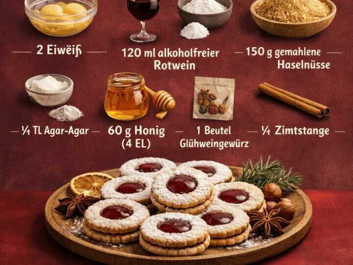 Köstliche Glühwein-Plätzchen: Das Rezept, das alle überraschen wird!