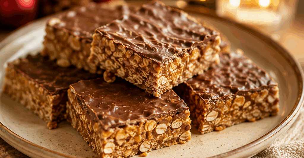 Köstliche Haferflockenschnitten: Ganz ohne Backen genießen! – so sieht es fertig aus