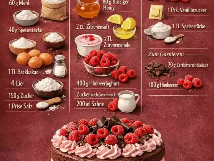 Himbeer-Schoko-Torte: Dein neues Lieblingsrezept