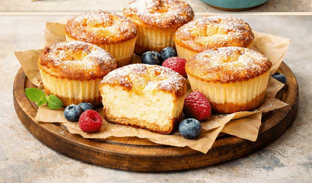 Käsekuchen-Muffins