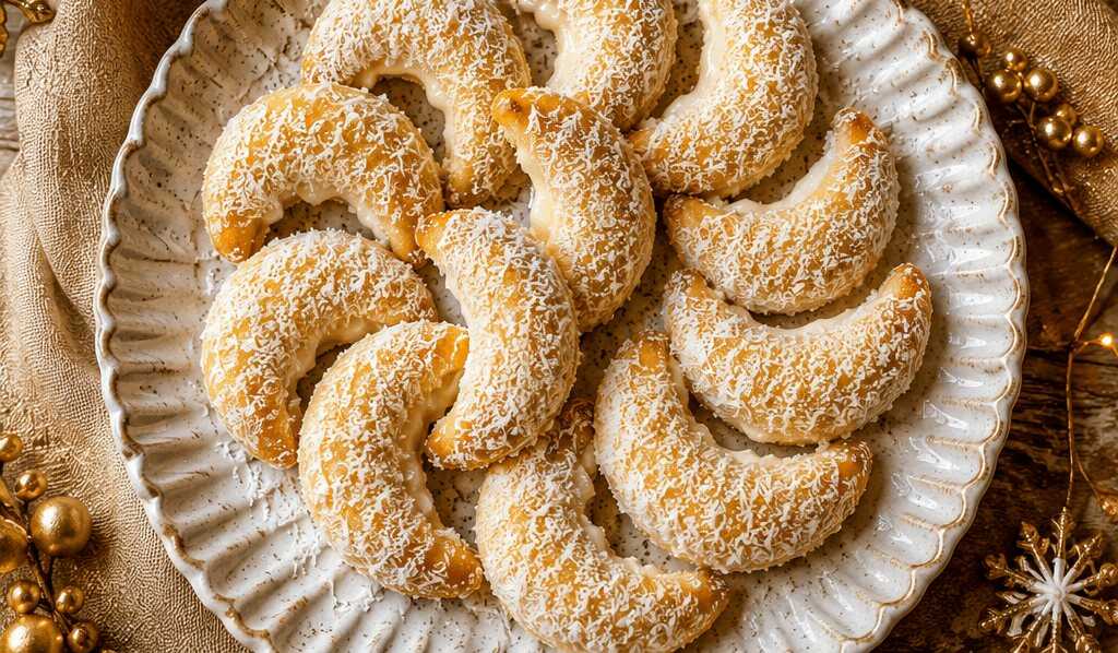Kokos-Sahne-Kipferl: Deine neue Lieblingsnascherei