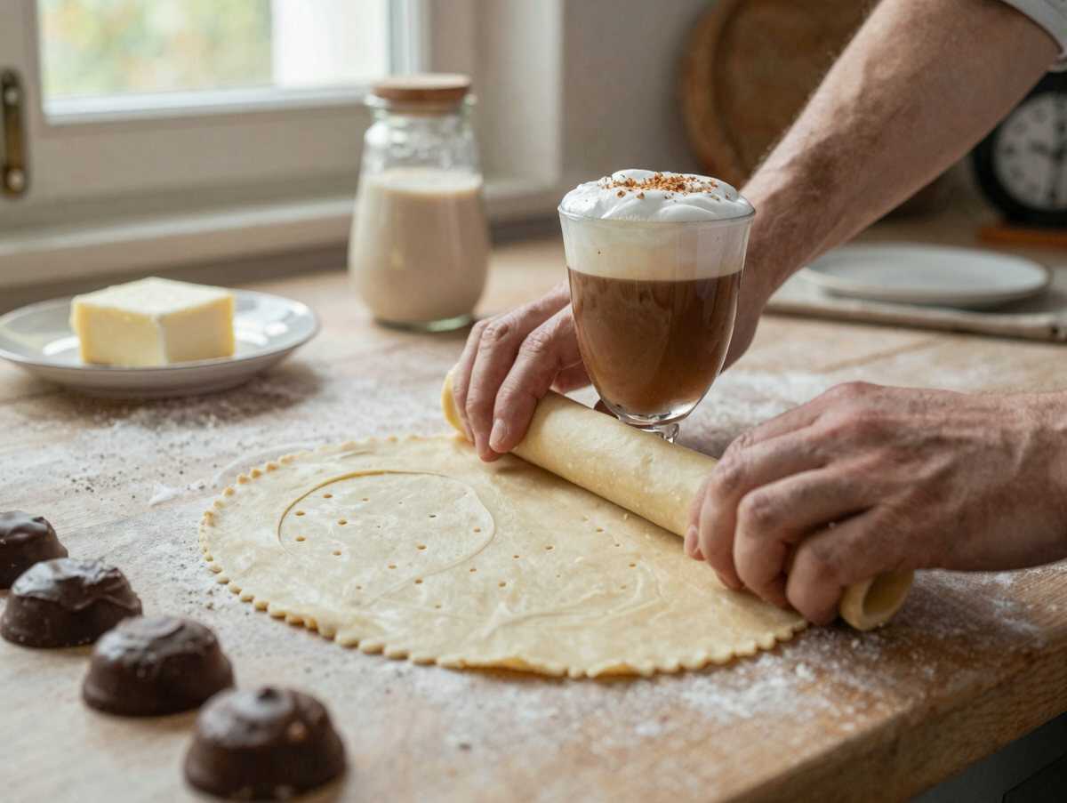 Köstliche Latte Macchiato Kekse, die du unbedingt probieren musst! – während der Zubereitung