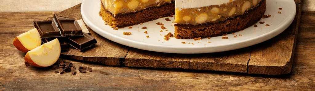 Lebkuchen-Apfel-Torte