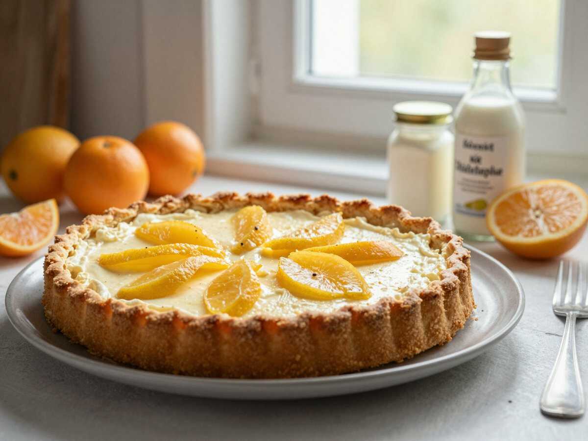 Köstliche Mandarinen-Philadelphia-Torte: Ein einfaches Rezept, das begeistert! – während der Zubereitung