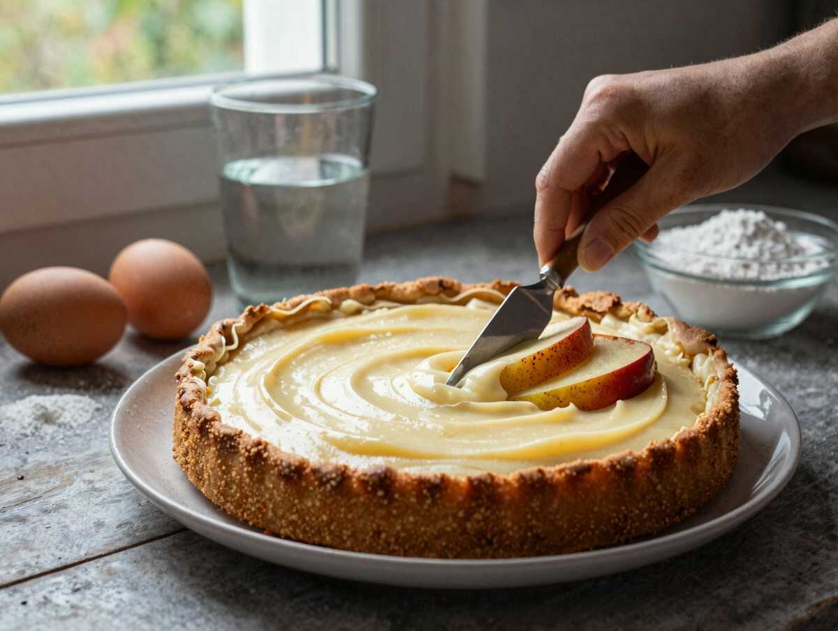 Köstliche Maracuja-Joghurt-Torte: Ein Genuss, den du probieren musst! – während der Zubereitung