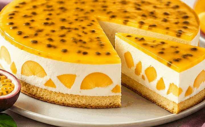 Köstliche Maracuja-Joghurt-Torte: Ein Genuss, den du probieren musst!