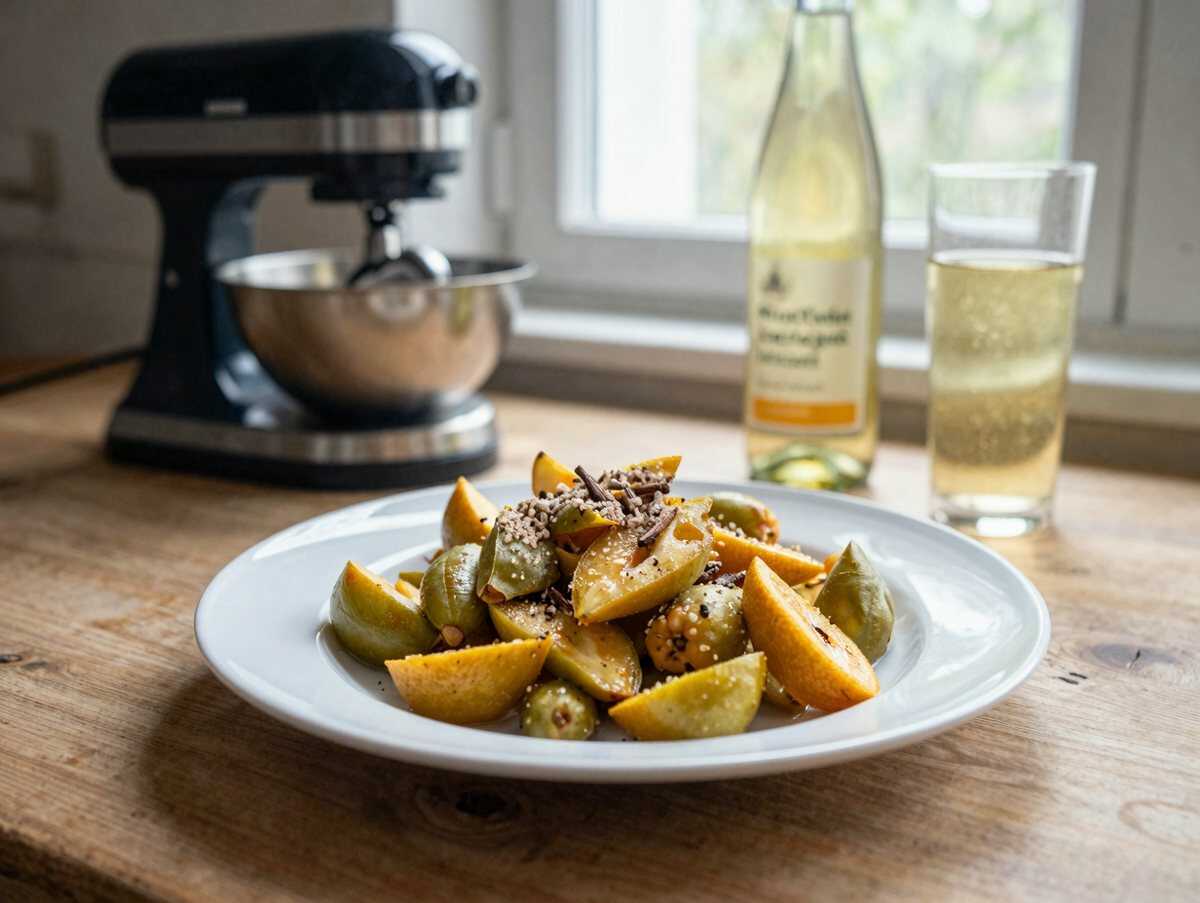 Köstliche Quitten-Spezialität: Entdecke das beste Rezept! – während der Zubereitung