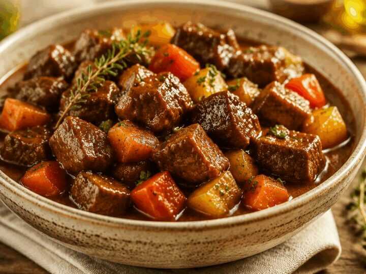 Köstliche Rezepte mit saftigen Rinderwürfeln für gemütliche Abende
