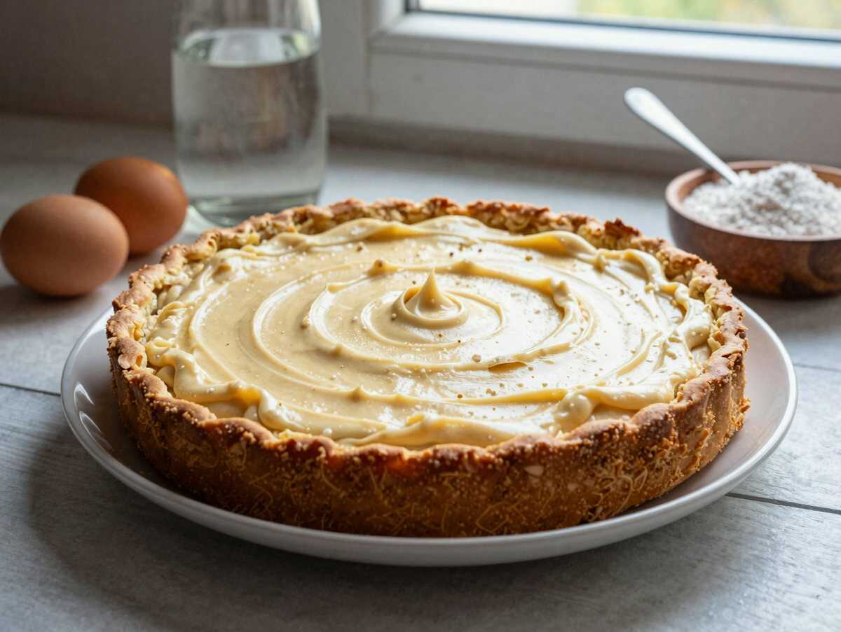 Köstliche Sahne-Nuss-Torte: Ein Rezept, das begeistert! – während der Zubereitung