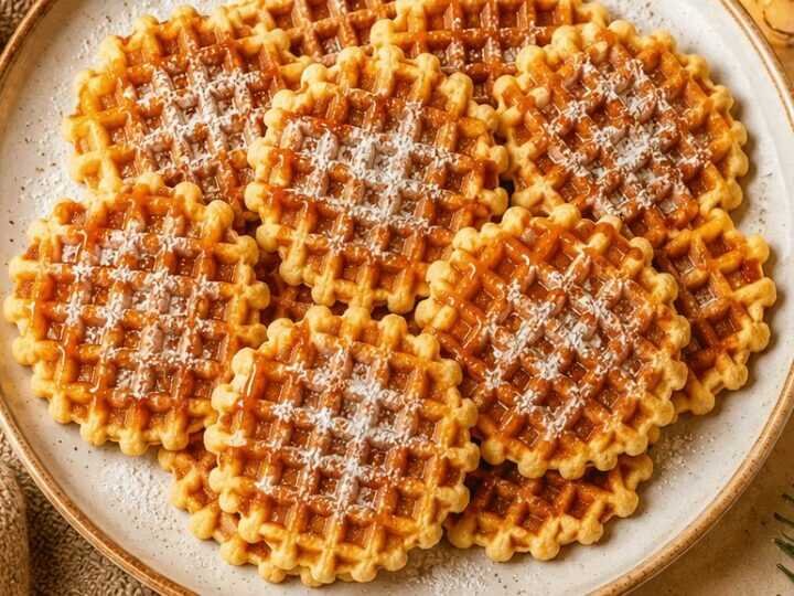 Köstliche Waffel-Kekse, die Sie unbedingt probieren müssen!