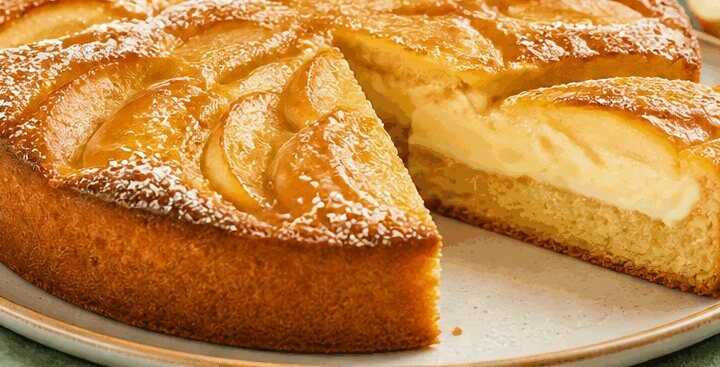 Köstlicher Apfelkuchen mit Vanillecreme – Ein Rezept zum Verlieben!