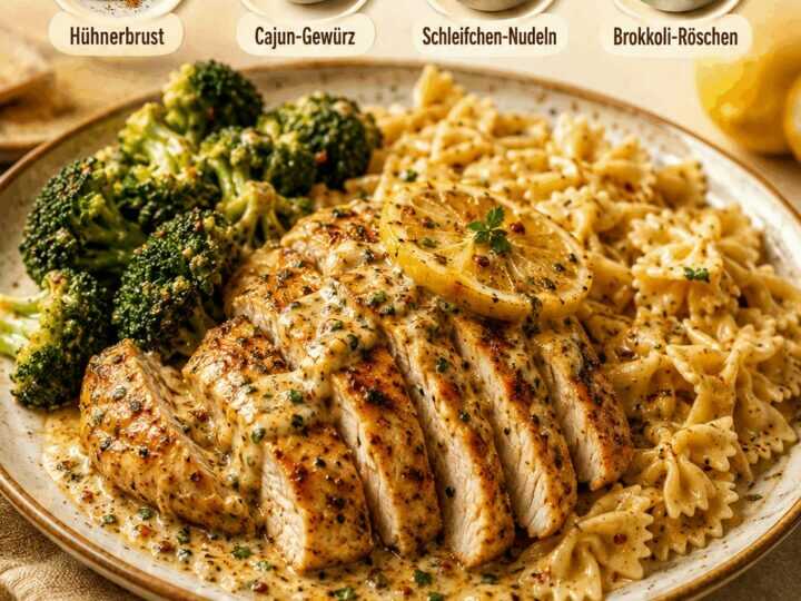 Köstlicher Cowboy-Butter-Zitronenhähnchen mit Brokkoli – Ein unwiderstehliches Geschmacksabenteuer!