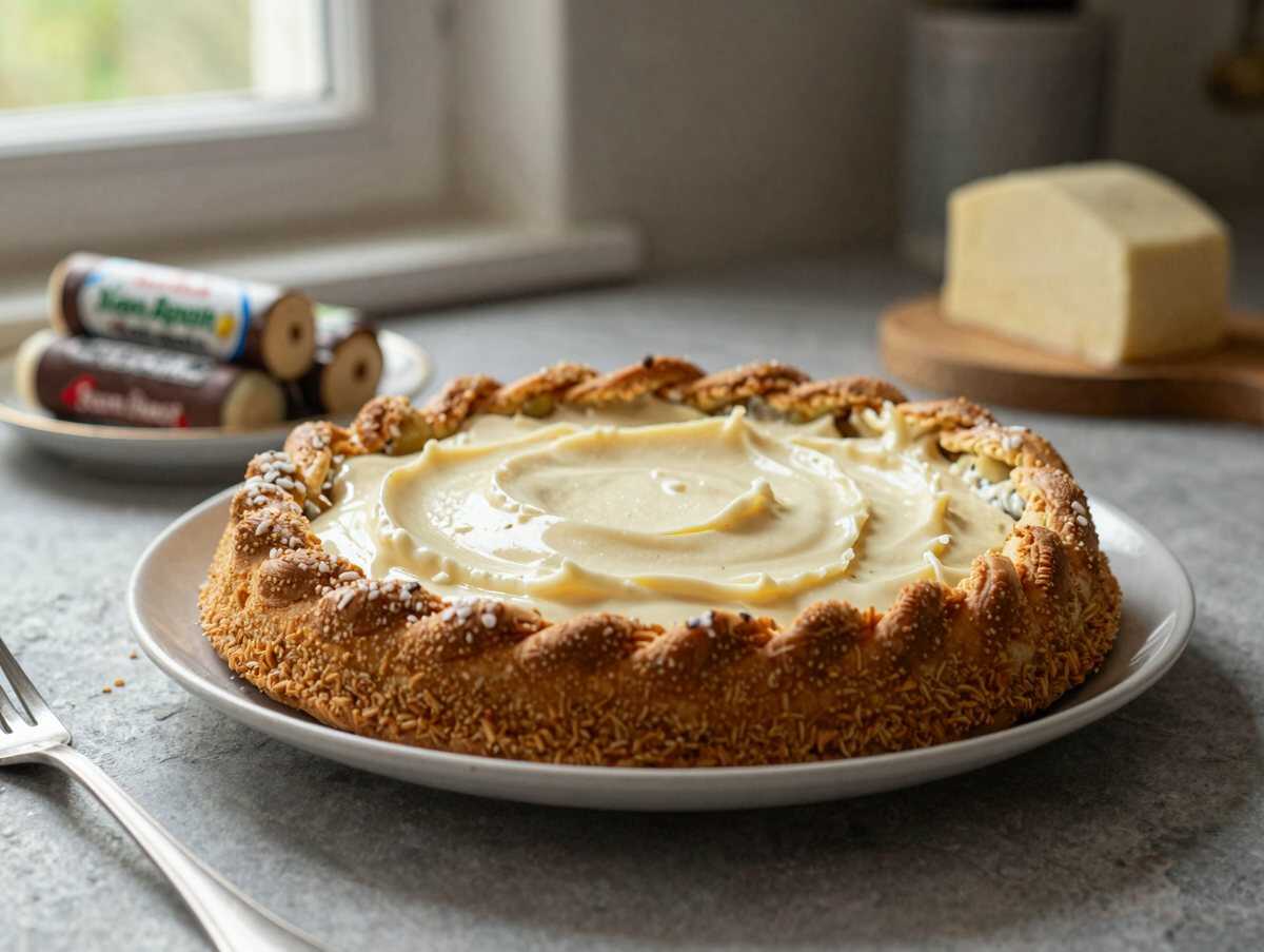Köstlicher Kinder Country Kuchen: Kein Backen Erforderlich! – während der Zubereitung