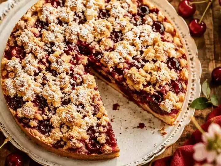 Köstlicher Kirschkuchen: Ein Genuss zum Teilen!