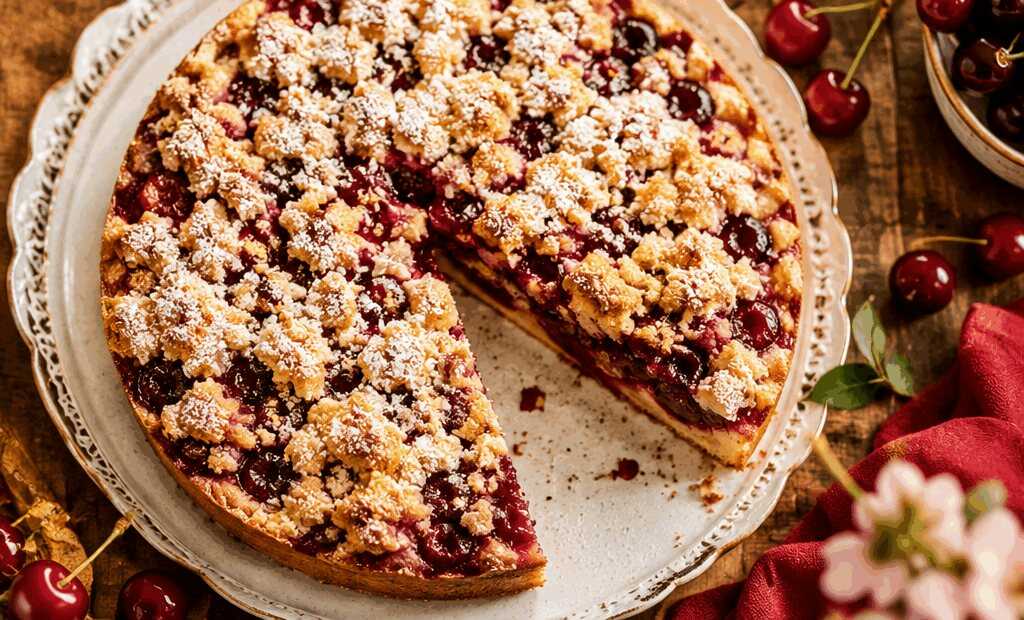 Köstlicher Kirschkuchen: Ein Genuss zum Teilen!