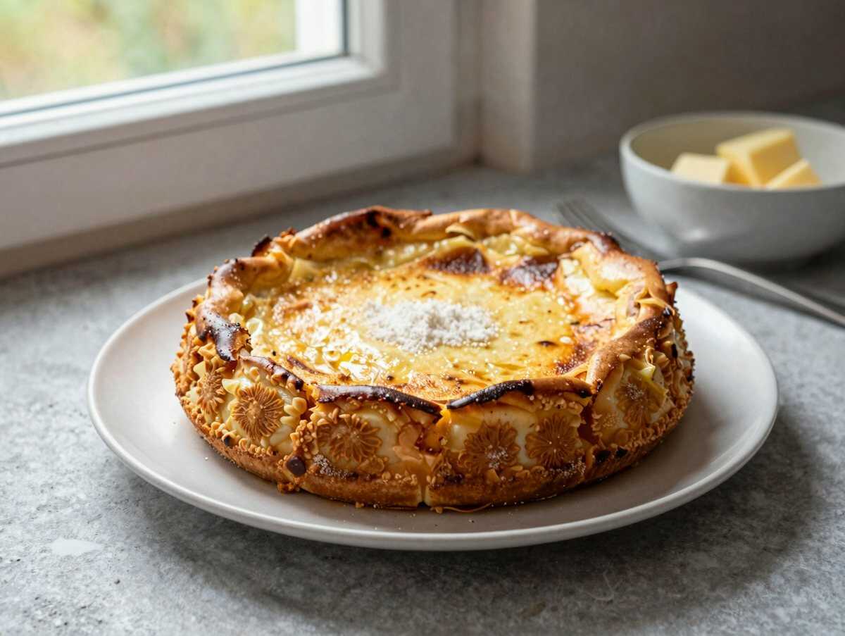Köstlicher klassischer Käsekuchen: Ein Rezept, das begeistert! – während der Zubereitung