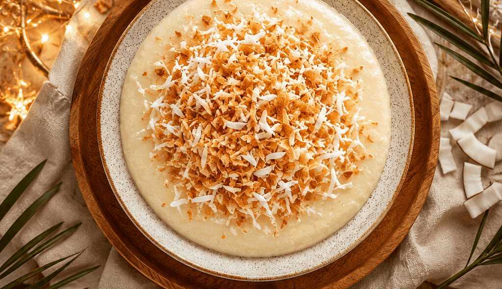 Kokospudding