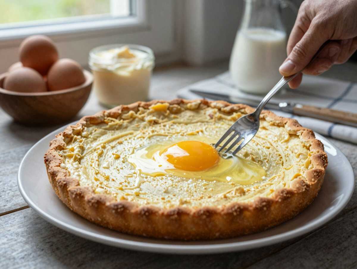 Köstlicher Kuchen für Tag und Nacht: Unwiderstehliches Rezept entdecken! – während der Zubereitung