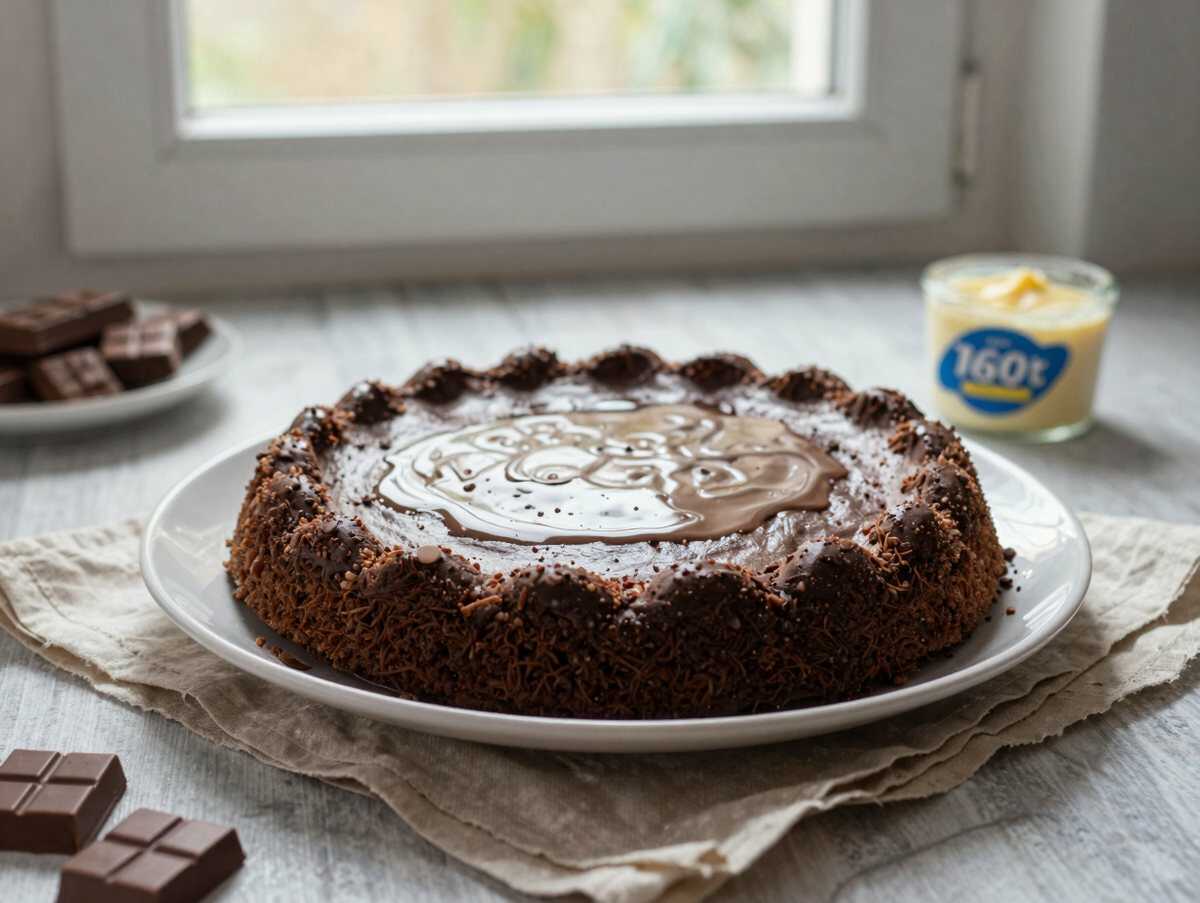 Köstlicher McCafe-Schokokuchen: Einfaches Rezept zum Nachbacken! – während der Zubereitung