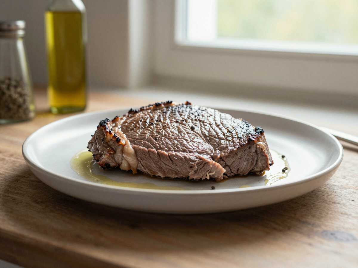 Köstlicher Rinderbraten, der saftig und günstig ist - Lass dir das nicht entgehen! – während der Zubereitung