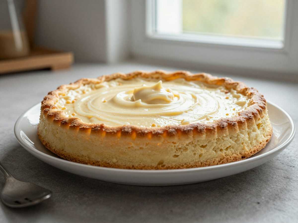 Köstlicher Sahne-Keks-Kuchen: In nur 15 Minuten zubereitet! – während der Zubereitung