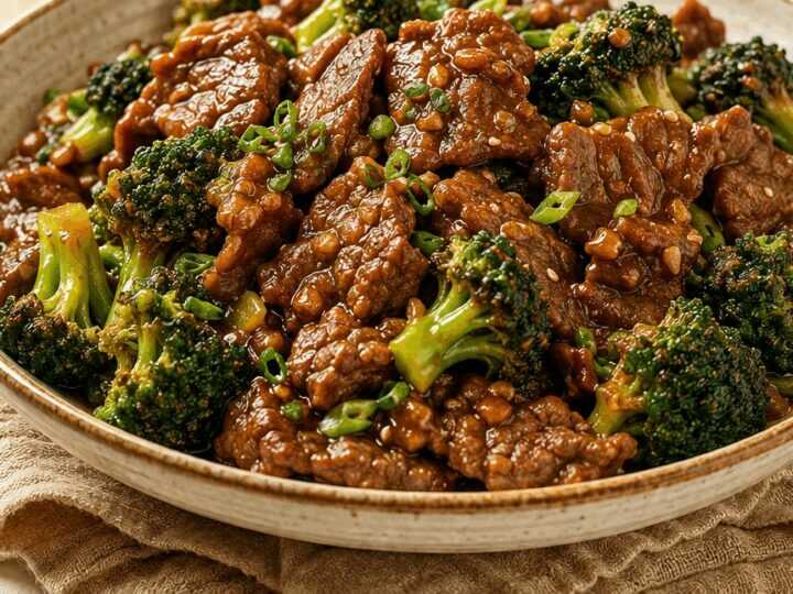 Köstliches chinesisches Rindfleisch-Brokkoli-Wok-Gericht in nur 30 Minuten zubereiten!