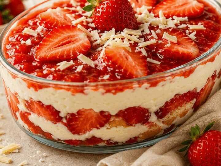 Köstliches Erdbeer-Mascarpone-Dessert: Ein himmlisches Rezept, das du probieren musst!