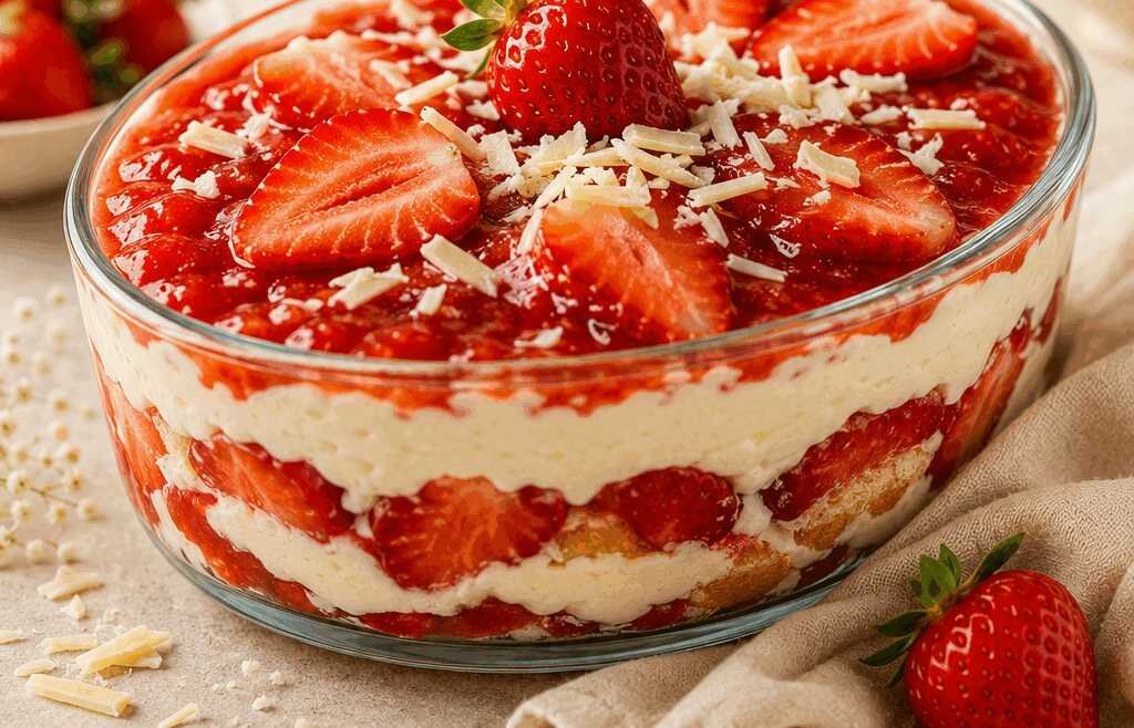Erdbeer-Mascarpone-Dessert