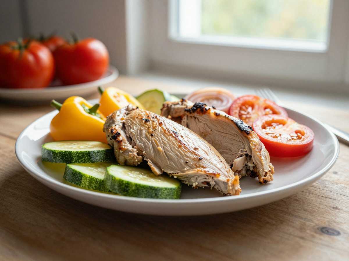 Köstliches Geflügel-Prahlstück: Frühlingsgefülltes Hähnchen für ein Farbenfrohes Abendessen! – während der Zubereitung
