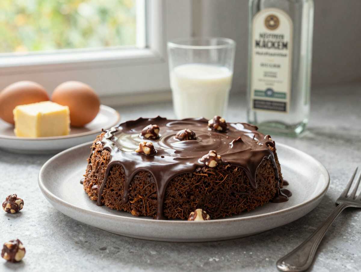 Köstliches Haselnusskuchen-Rezept, das du sofort ausprobieren musst! – während der Zubereitung