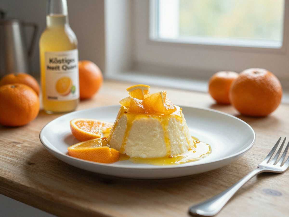 Köstliches Mandarinentraum-Dessert mit Quark: Ein Genuss, den Sie nicht verpassen sollten! – während der Zubereitung