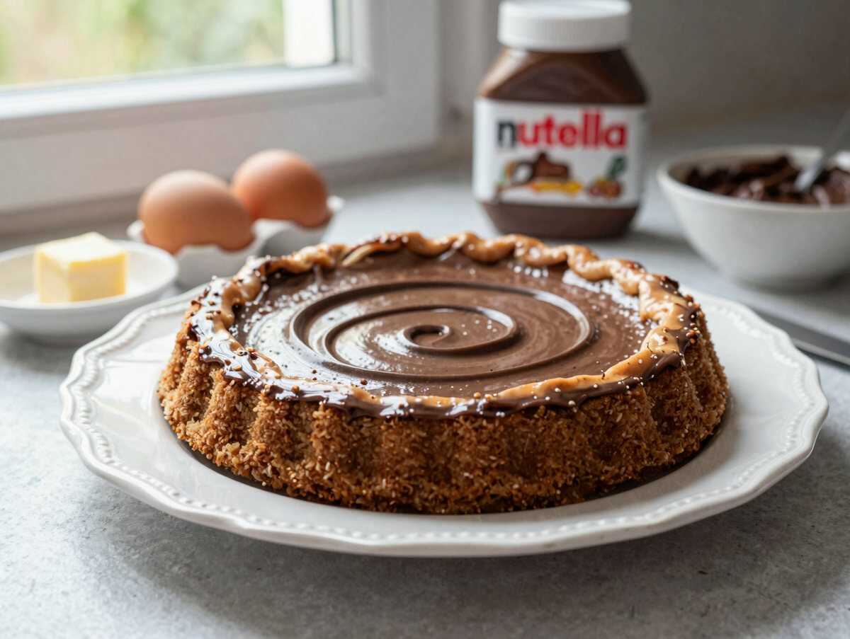 Köstliches Nutella Kuchenrezept, das Sie nicht verpassen dürfen! – während der Zubereitung