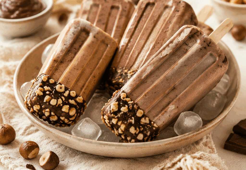 Köstliches Nutella-Eis am Stiel: Der perfekte Sommergenuss!
