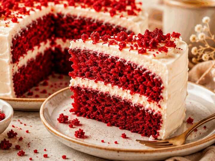 Köstliches Red-Velvet-Kuchen-Geheimnis, das du unbedingt probieren musst!