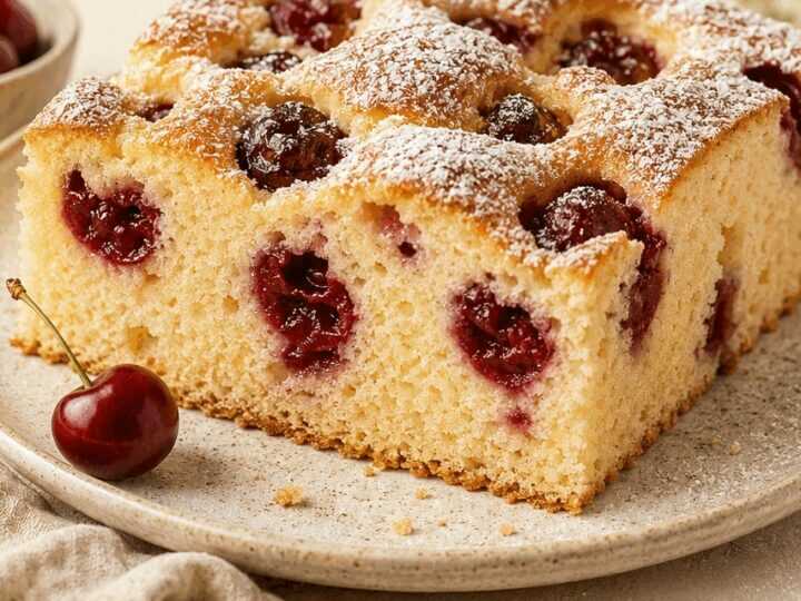 Köstliches Rezept: Entdecke den unwiderstehlichen Kirsch-Biskuitkuchen!