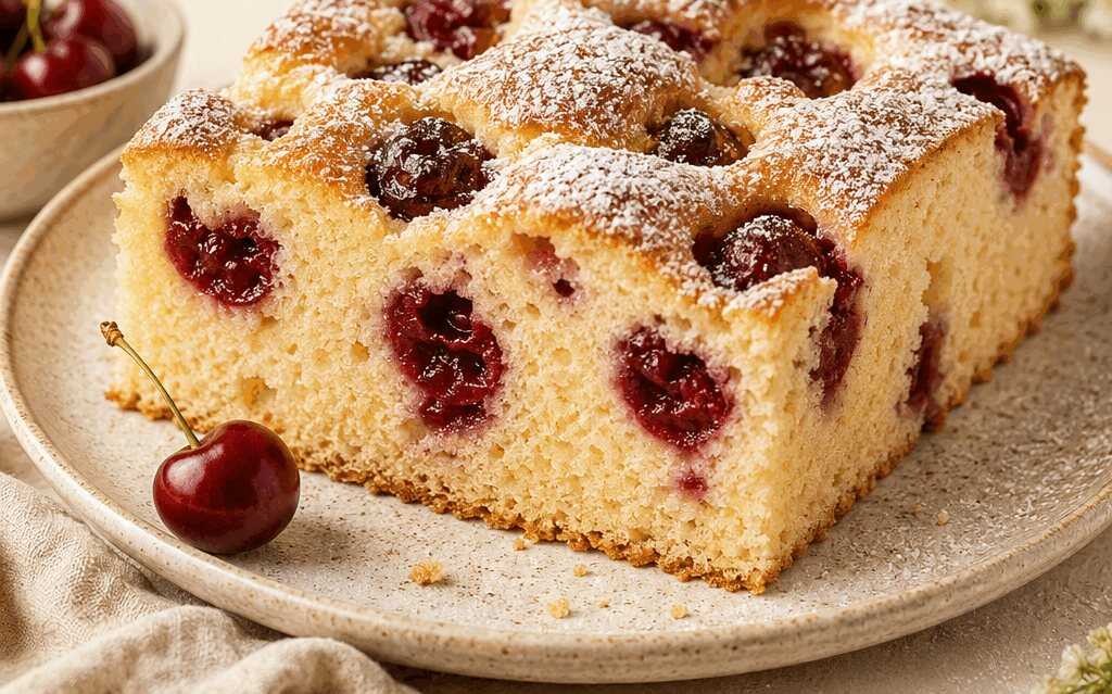 Kirsch-Biskuitkuchen