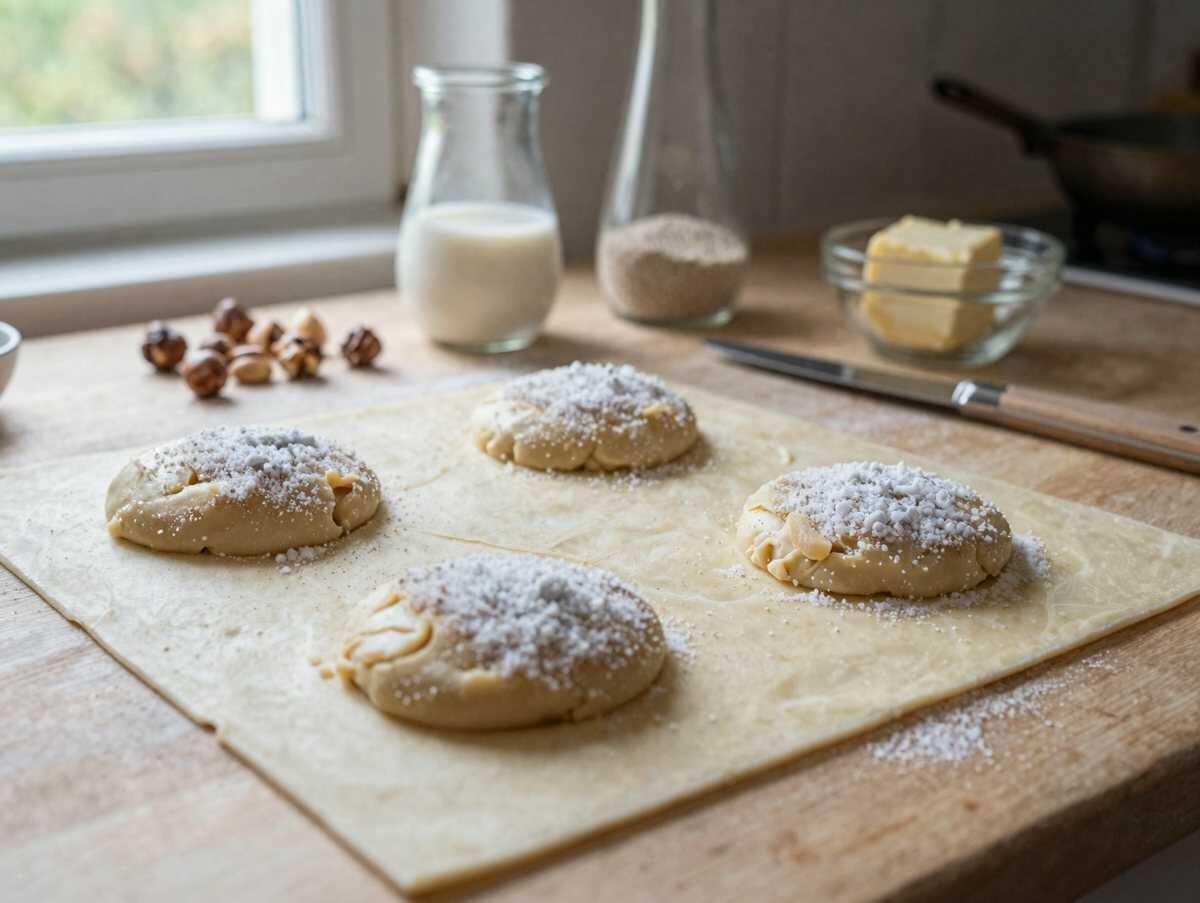 Köstliches Rezept für Burgenland-Kipferl: Ein Muss zum Ausprobieren! – während der Zubereitung