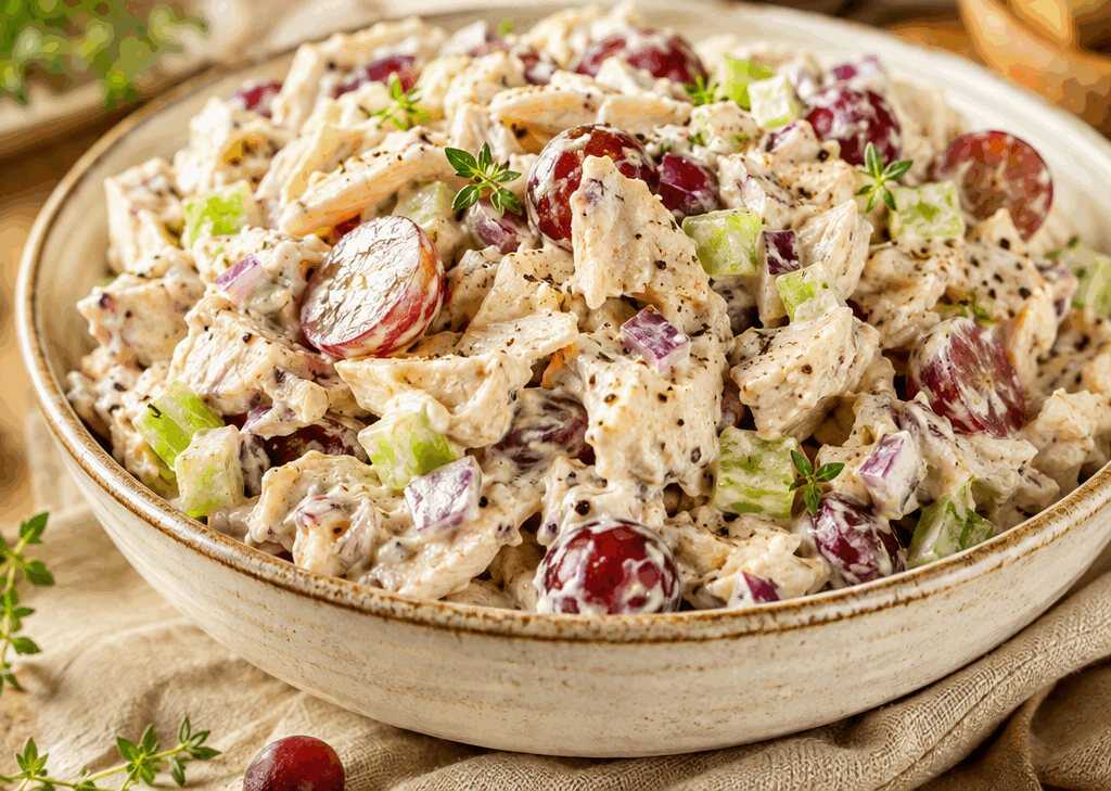 Köstliches Rezept für cremigen Hähnchensalat: So einfach und unwiderstehlich!