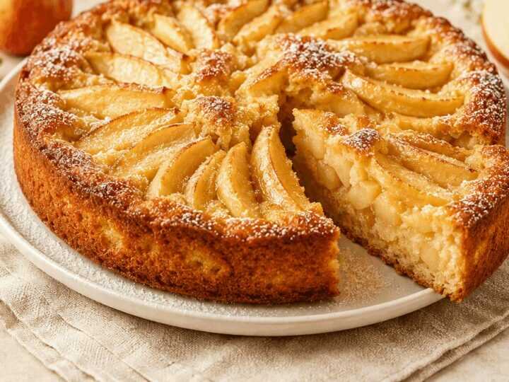 Köstliches Rezept für den einfachsten Apfelkuchen aller Zeiten!