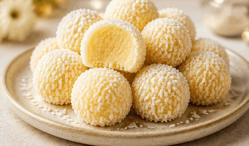 Hausgemachte Eierlikör-Pralinen
