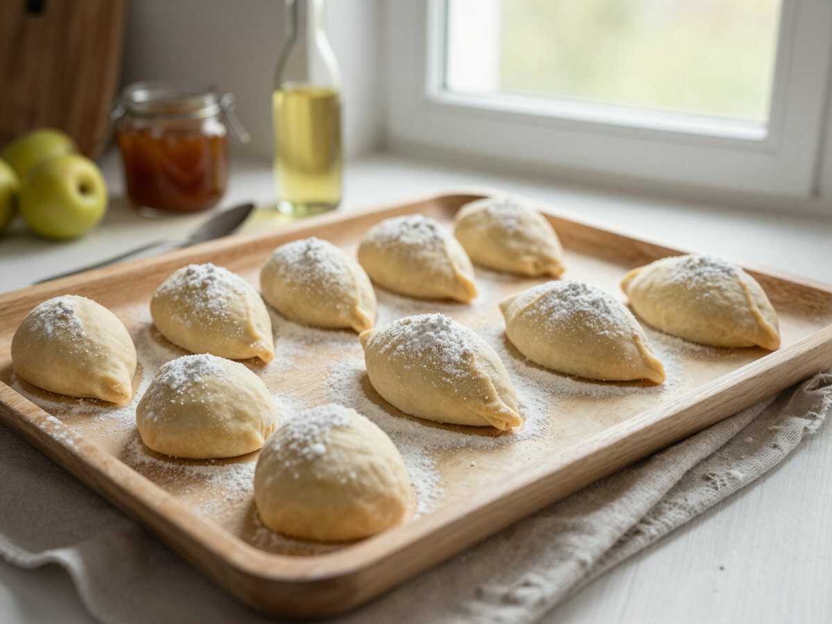 Köstliches Rezept für traditionelle Faschingskrapfen, die jeder lieben wird! – während der Zubereitung