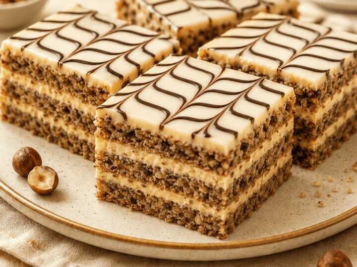 Köstliches Rezept für unwiderstehliche Esterhazyschnitten