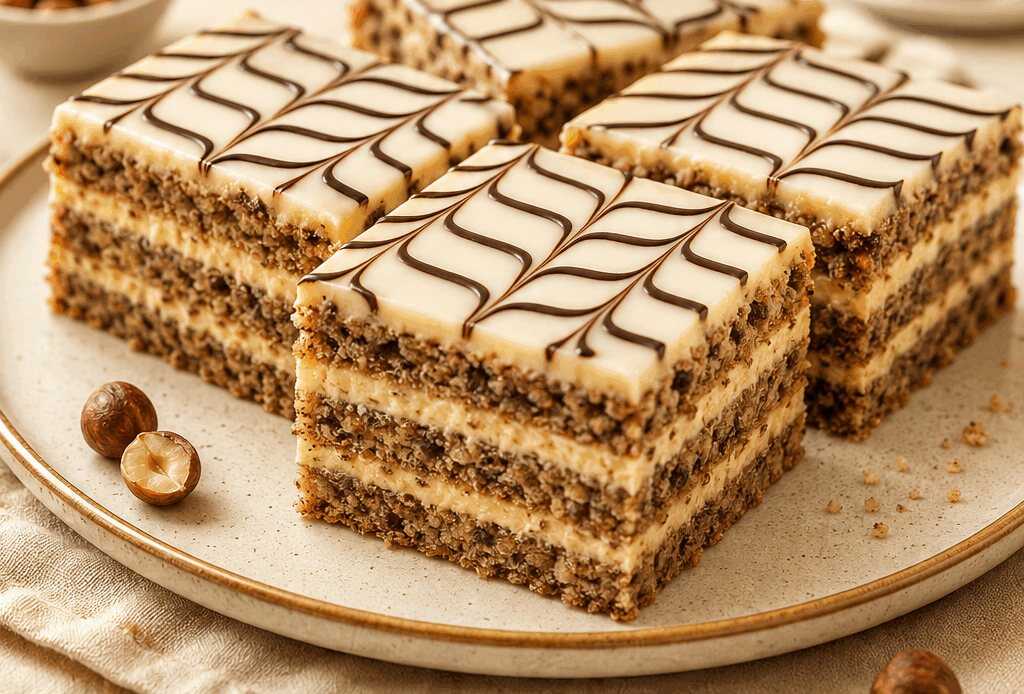 Köstliches Rezept für unwiderstehliche Esterhazyschnitten