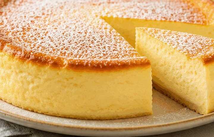 Köstliches Rezept: Quarkkuchen ohne Boden, einfach und schnell!