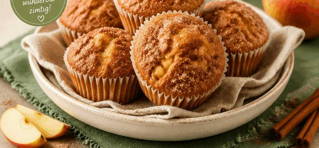 Apfel-Zimt-Muffins