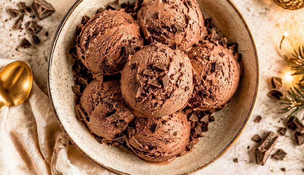 Schokoeis in nur 10 Minuten – ganz ohne Eismaschine