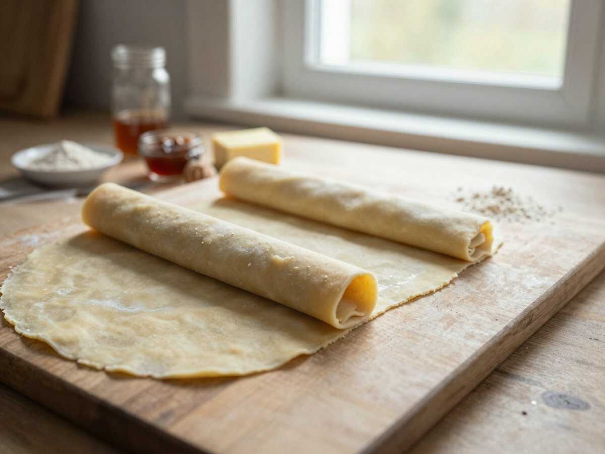Köstliches Vanillescheiben-Rezept, das Sie probieren müssen! – während der Zubereitung