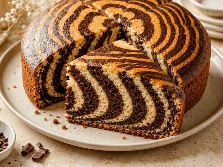 Köstliches Zebrakuchen-Rezept: So einfach und lecker!